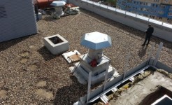 Диагностика гидроизоляции кровли жилого дома (10 секций с гравийной засыпкой)