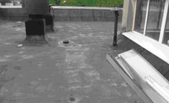 Диагностика гидроизоляции кровли здания кафе-магазина